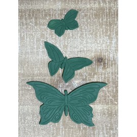 Butterfly Rubber Forms (Set of 3) Butterfly Rubber Forms (Set of 3)